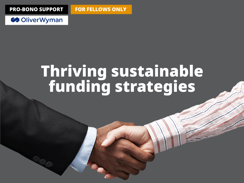 Thriving sustainable funding strategies