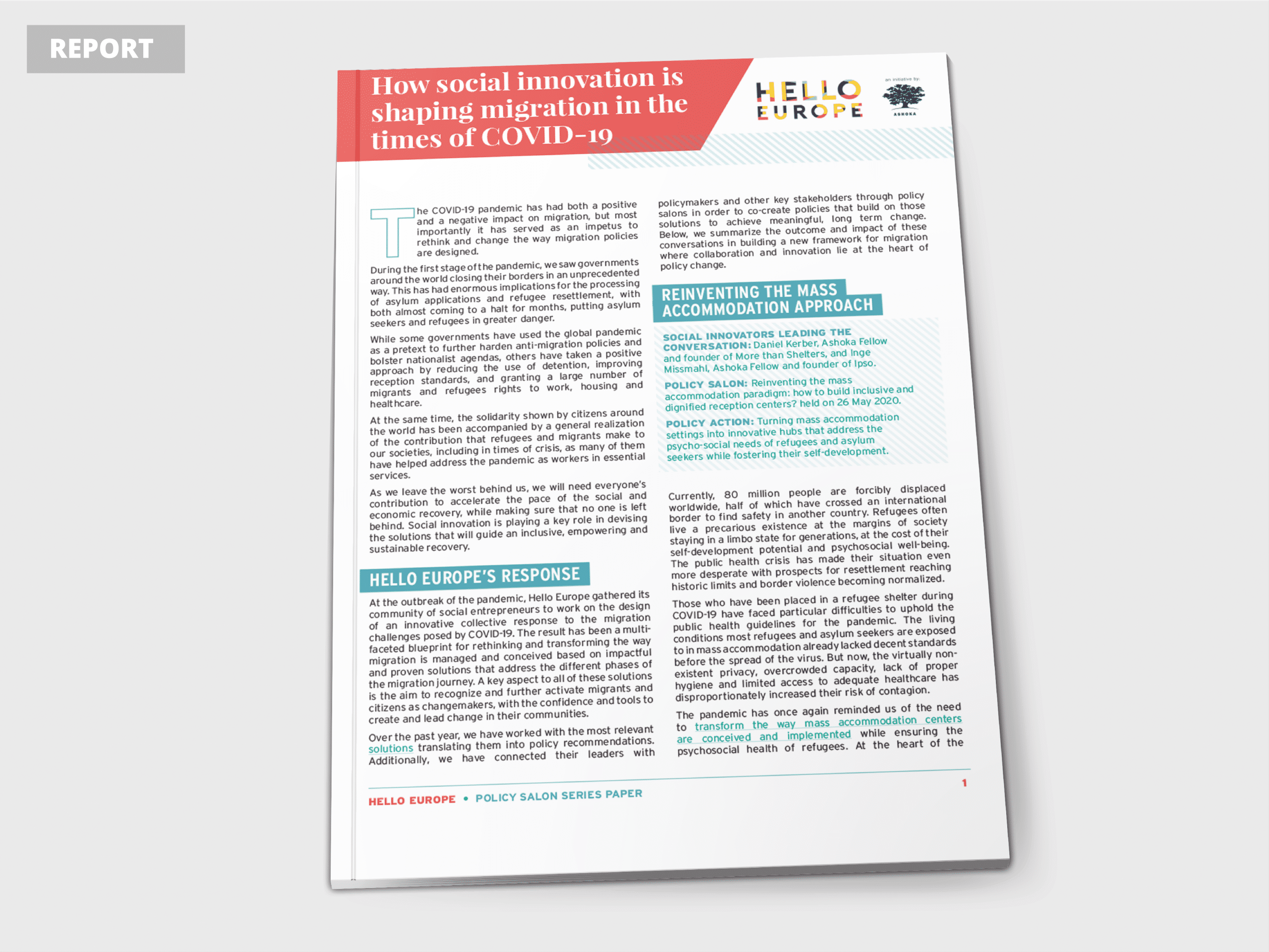 Hello Europe Policy Report