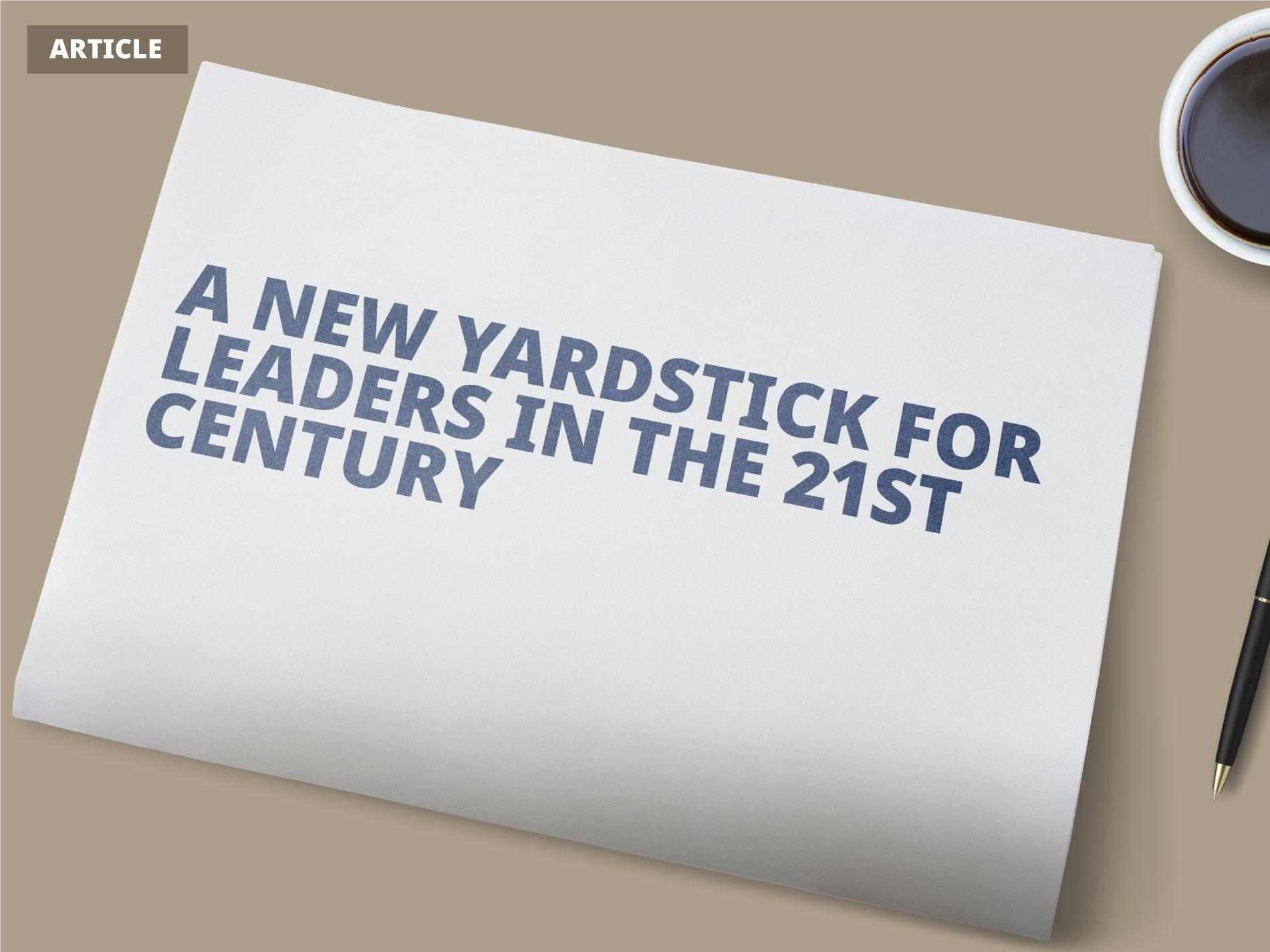 Yardstick leadership