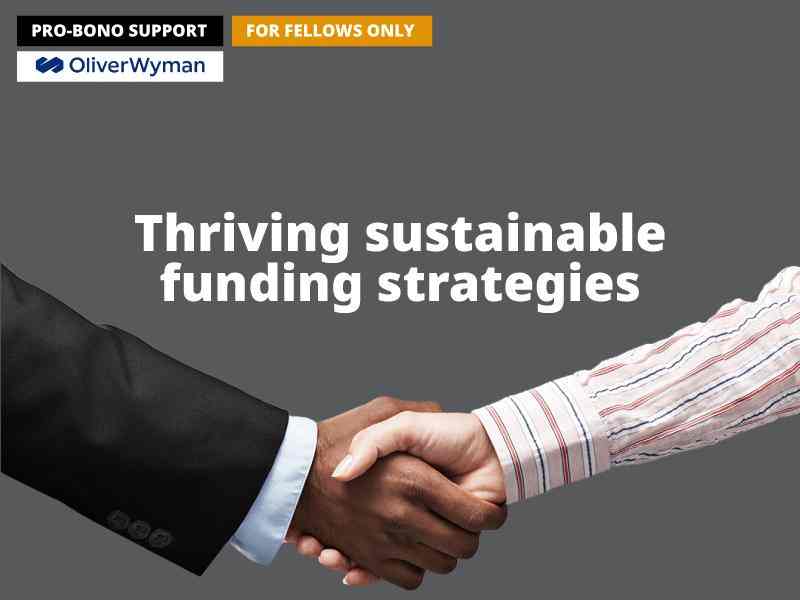Thriving sustainable funding strategies