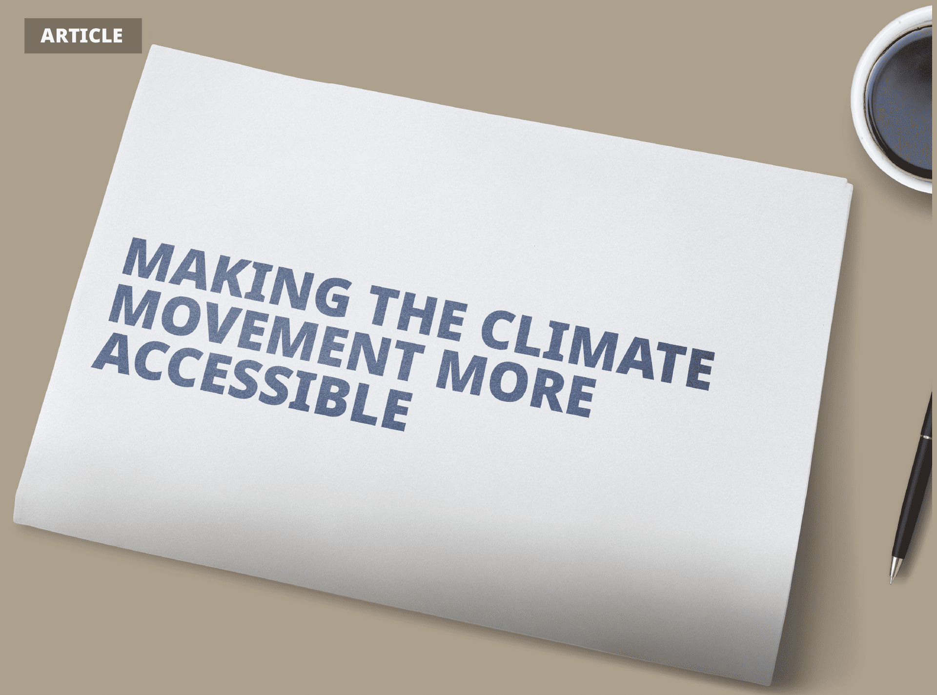 article-making the climate movement more accessible